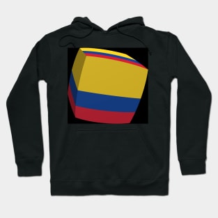 Colombian Flag cubed. Hoodie